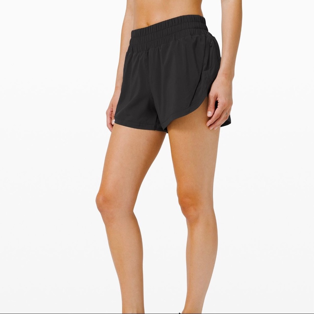 lululemon black shorts
